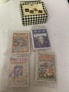 Cobble Creek Four Season Tile Magnets - NOS - Picture 1 of 3