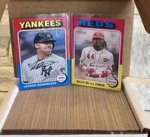 🔥2024 Topps Heritage Baseball Complete Base Set 400 cards - Picture 1 of 2
