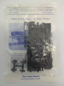 Ratio 4mm Scale OO Gauge Wagon Kit GWR Open C Tube Wagon Ref 5061 - Vintage-C - Picture 1 of 4