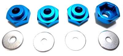 Alu 17mm Sechskant Rad auf 12mm Sechskant Achsadapter Konverter Traxxas BL2s - Bild 1 von 3