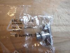 4 Stück BNC T-Adapter  BNC-Stecker auf  2xBNC Kupplung (Suhner)  (K)