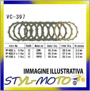 CLUTCH DISC KIT CORK VESRAH SUZUKI GSX 1300 R Hayabusa 1300 2007 - Picture 1 of 1