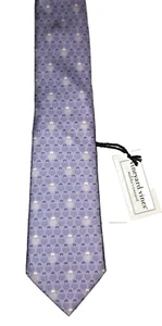 Vineyard Vines Ironstone Designer 100% Silk Purple Abstract Mens Necktie 58” NWT - Picture 1 of 12