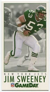 1992 GameDay #346 Jim Sweeney New York Jets - Picture 1 of 2