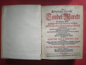 Neu Ausgelegter Curioser Tändel-Marckt der ... by Neiner, Johann Valentin, 1748 - Picture 1 of 12