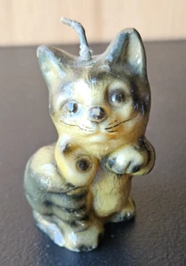 FIGURA VELA GATO TABBY. HECHO EN HONG KONG. ¡BONITO DETALLE! - Imagen 1 de 7