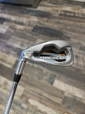 Tiger Shark Hammerhead Undercut Cavity Stainless Single 5 Iron Steel Shaft LH - Image 1 of 4