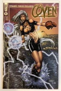 The Coven Vol 2 #1 1999 Dynamic Forces Excl Alternate Cover COA Sealed 1192/5000 - Picture 1 of 2