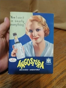 Vintage 1920s ANGOSTURA - WUPPERMANN Bitters Recipe Booklet Very Nice Condition - Picture 1 of 12