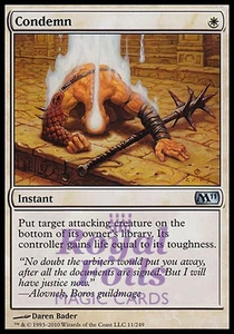 Condemn 1x FOIL MTG M11 Core Set Uncommon MINT white - Picture 1 of 1