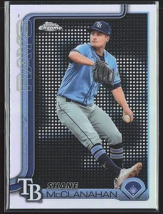 2025 TOPPS CHROME SHANE MCCLANAHAN LIGHTBOARD LOGO VARIATION - Picture 1 of 10