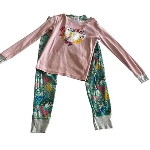 Mini Boden Bunny Floral Pajamas Size 11 Years - Picture 1 of 4