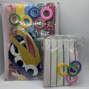 10 Sesame Street Hanging Birthday Party Supply Decorations Pom Pom Honeycomb NEW - Picture 1 of 5