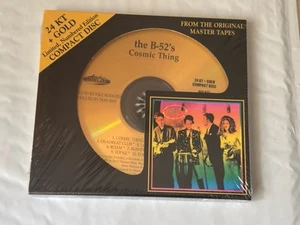 24K Gold CD AFZ-077 B52's Cosmic Thing # 0820/5000 Audio Fidelity versiegelt - Bild 1 von 2