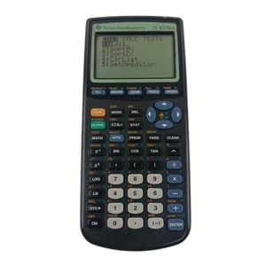 Texas Instruments TI-83 Plus graphischer Taschenrechner getestet funktioniert Algebra Schulmatte - Bild 1 von 24