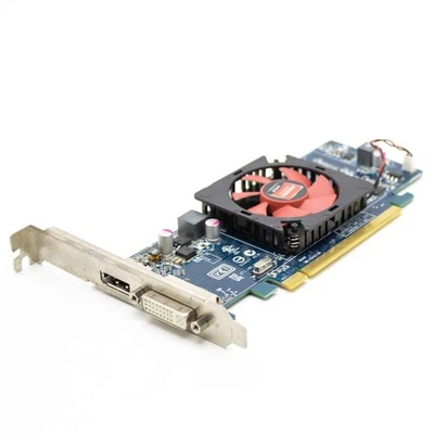 Video Card AMD Radeon HD6450 1GB ATI-102-C26405 Graphics Displayport DVI ATX - Image 1 of 2