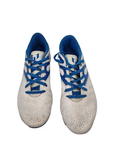 Scarpe da calcio uomo Adidas Messi 15.4 FxG bianche blu borchie sagomate 4 #F5 - Foto 1 di 7