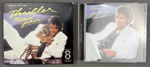 Michael Jackson Thriller Special Edition Gold CD 2001 Slipcover VG - Imagen 1 de 9