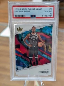 2019 Panini Court Kings Kevin Durant #55 PSA 10 Gem Mint Brooklyn Nets NBA - Picture 1 of 2