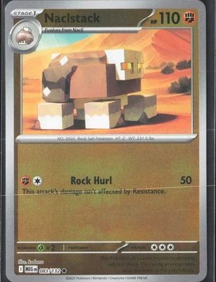 Naclstack 083/132 Me01: Mega Evolution Reverse Holo - Image 1 of 2