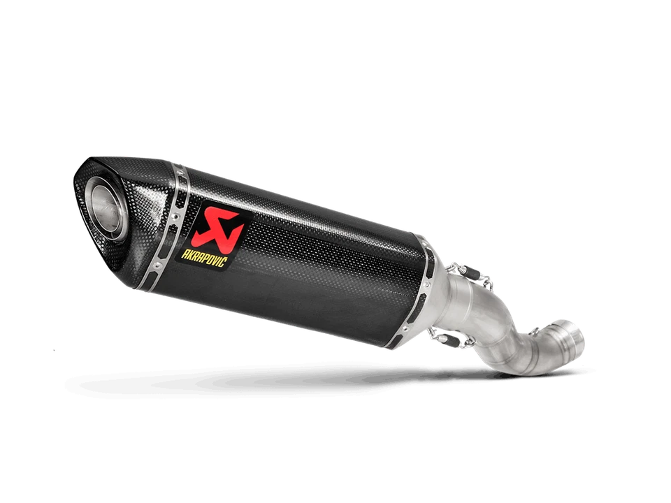 Silenciador traseiro Akrapovic slip-on Aprilia RSV4 modelo 2015 - 2016 - Imagem 1 de 1