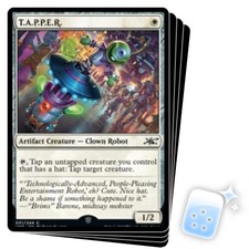 T.A.P.P.E.R. X4 Unfinity Magic MTG MINT CARD