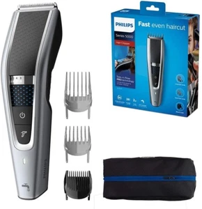 Philips Series 5000 Mens Hair Clippers Corded Cordless Lock in Length HC5630/13  - Picture 1 of 6