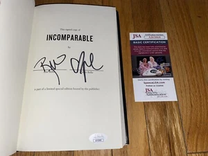 WWE NIKKI & BRIE BELLA TWINS DUAL SIGNED INCOMPARABLE HARDCOVER BOOK JSA COA - Picture 1 of 6