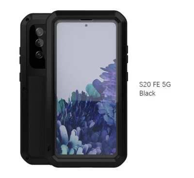 For Samsung Galaxy S20 FE Case Full Body Shockproof Aluminum Metal Glass Cover - Image 1 of 4