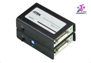 Aten VE602 DVI Dual Link/Audio Cat 5 Extender With Audio “NEW” - Picture 1 of 4