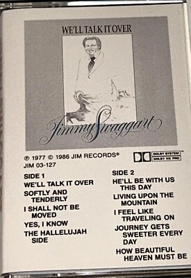 Jimmy Swaggart We’ll Talk It Over Southern Gospel Music Cassette 1S10 - Image 1 of 4