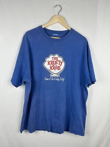 VINTAGE 2002 SPONGEBOB KRUSTY KRAB T-SHIRT Xl Y2K 00s CARTOON NICKELODEON - Bild 1 von 6