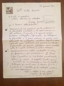 Lettera autografa di Armando Giuffredi - Picture 1 of 1