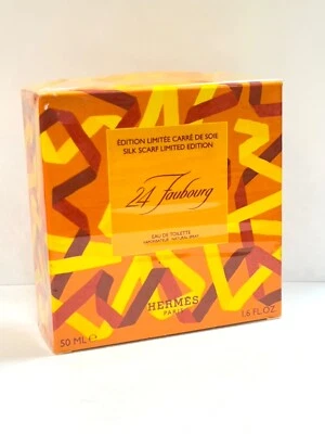 Hermes 24 edición faubourg limite carre de soie seda scrf 1.7 edt versión antigua Foto 1 de 3