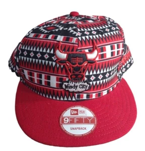 New Era Chicago Bulls Windy City Snapback Hat Multi Color Pattern Hardwood - Picture 1 of 14