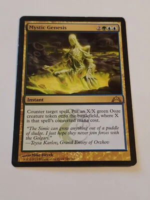Mystic Genesis - Gatecrash Magic the Gathering MTG Single Card Nice! - Image 1 of 2