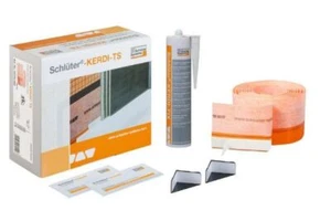 Bath Shower Sealing Kit Schluter Kerdi TS Suitable for Various Bathtubs/Trays - Picture 1 of 4