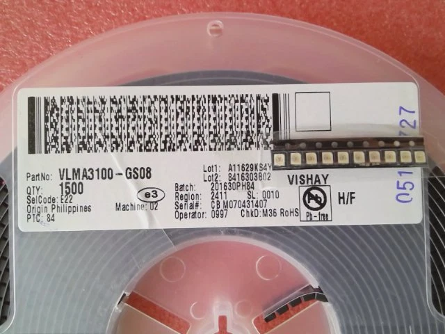 50 x Standard LED - Gelb - 2,5 mcd - 594 nm - 120° - NEU - Bild 1 von 1