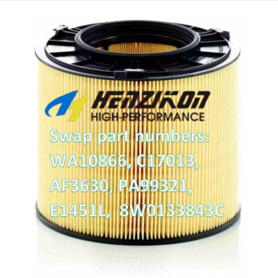 For Audi A4 allroad A4 A5 Quattro A5 Q5 S6 SQ5 Sportback Air Filter 8W0133843C Foto 1 de 4