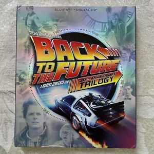 Back to the Future Trilogy (Blu-ray Disc, 2015, 4-Disc Set, 30th Anniversary EUC - Picture 1 of 15