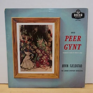 LXT 5441 GRIEG Peer Gynt LSO OIVIN FJELDSTAD DECCA MONO LP EX - Picture 1 of 4