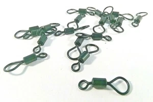 MOD GRANDES OJOS GIRATORIOS TALLA 8 CARPA PESCA NEGRO MATE CARPA APAREJOS, FABRICACIÓN DE MOLDES DE PLOMO - Imagen 1 de 3