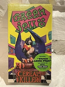 Green Jello Cereal Killer VHS 1992 Vintage Green Jelly Rare New/SEALED - Picture 1 of 14