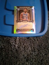 2022-23 Panini Prizm Penmanship Julian Champagnie SILVER Autograph Card MINT