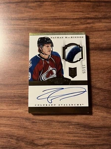 2013-14 Panini Dominion Nathan Mackinnon Gold RC Rookie On Card Auto Patch /25 - Picture 1 of 3