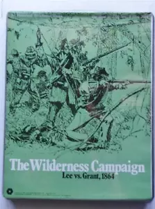 SPI 1972 - The WILDERNESS CAMPAIGN - Lee vs Grant 1864 Tray (UNPUNCHED) MINT - Picture 1 of 7