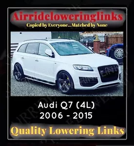 Audi Q7 2004 - 2014 (4L) - AIR Suspension Lowering Links Full Kit. EST 2008 - Picture 1 of 24