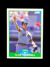 1989 Score #110 Alan Trammell