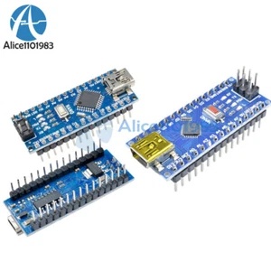 5V Nano V3.0 16M Micro-Controller CH340G Board USB Cable For Arduino - Picture 1 of 54