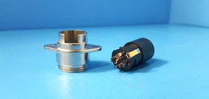 ( 1 PC) 5 Position Circular Connector Receptacle, SL105M, SWITCHCRAFT - Picture 1 of 2